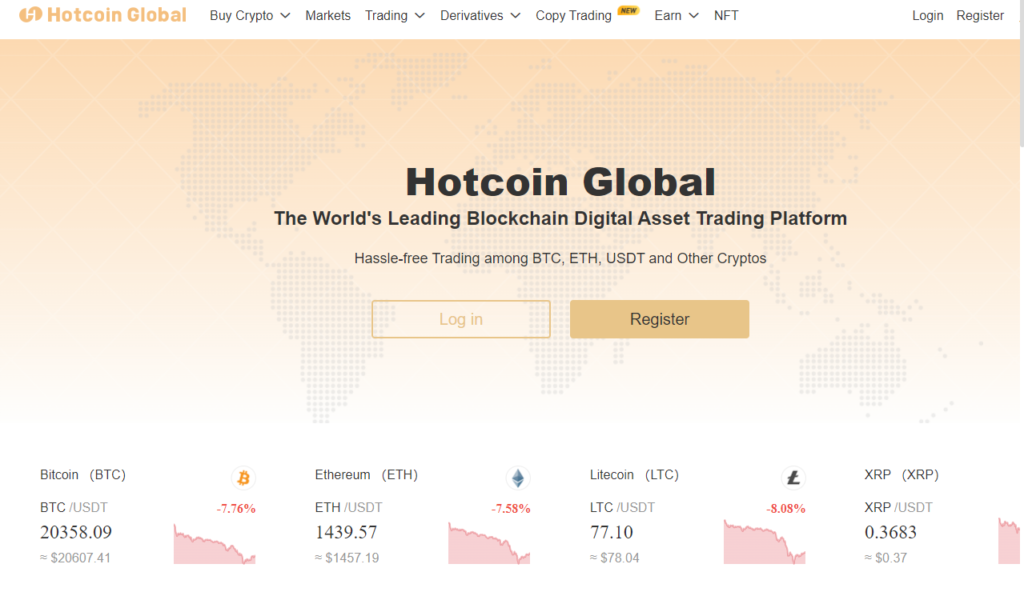 منصة Hotcoin Global